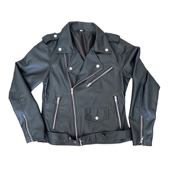 RIVERDALE South Side Serpents Faux Leather Jacket Small - Picture 2 of 12